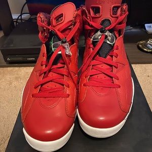 Air jordan 6 varsity red